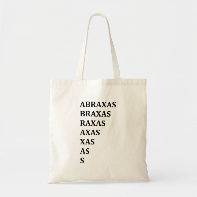 Abraxas Protection Spell Tote Bag (Front)