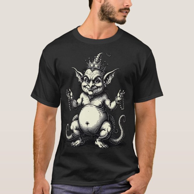 Abraxas Serpent-Legged Trickster T-Shirt (Front)