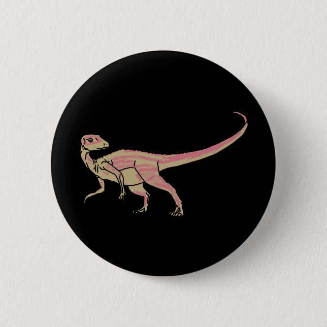 Abrictosaurus Jimmy 6 Cm Round Badge (Front)