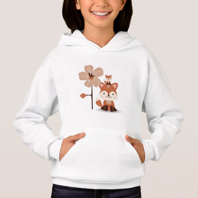 Abrigo con diseño de zorro (Front)