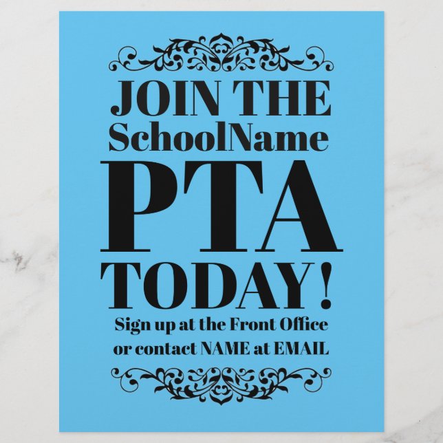 Abril PTA Flyer (Front)