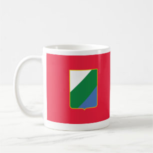 Abruzzo bandiera, Italy Coffee Mug