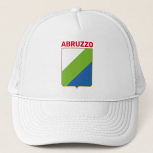 Abruzzo flag (Italia) Trucker Hat