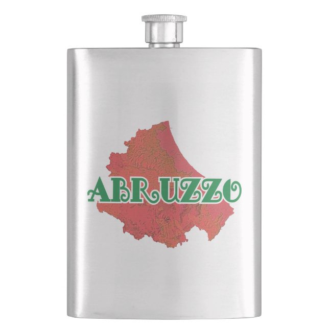 Abruzzo Hip Flask (Front)