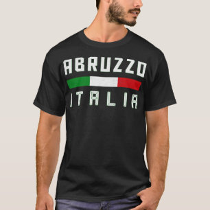 Abruzzo Italia Italy Typography Design T-Shirt