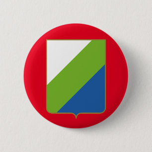 Abruzzo, Italy - coat of arms Button