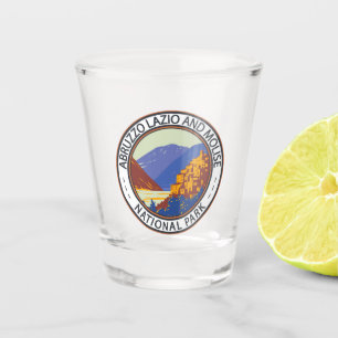 Abruzzo, Lazio and Molise National Park Italy Shot Glass