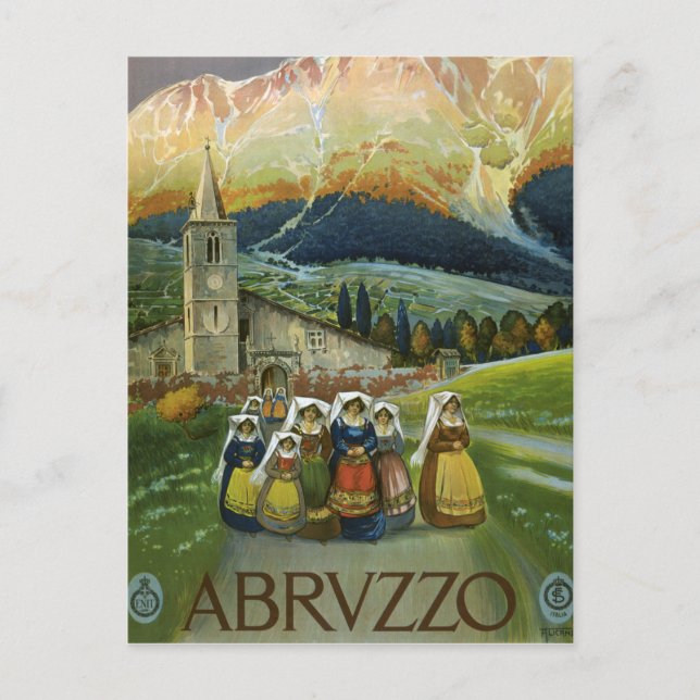 Abruzzo Postcard (Front)