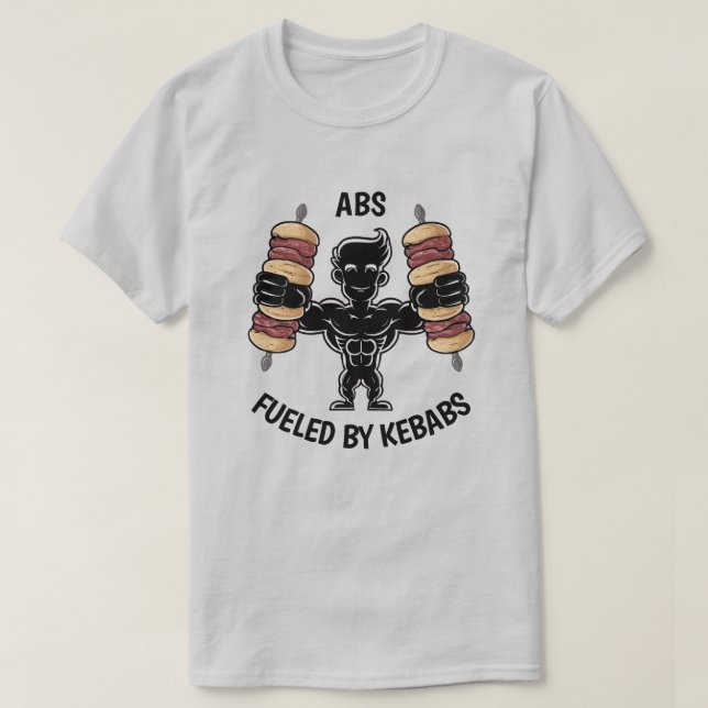 Abs and Kebabs T-Shirt (Design Front)