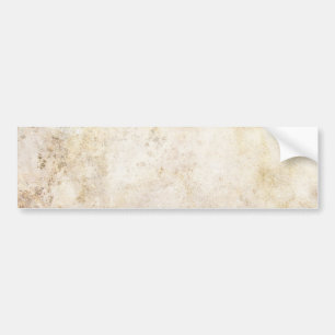 [ABS-BEI-1] Beige marble speckle Bumper Sticker