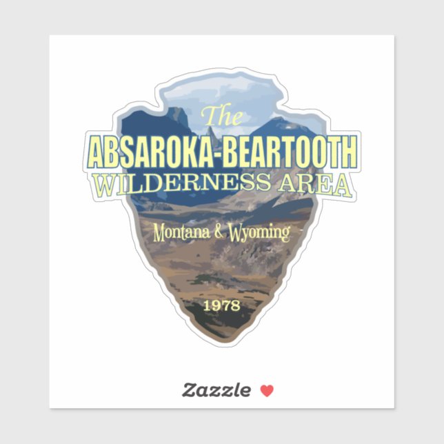 Absaroka-Beartooth Wilderness (arrowhead) (Sheet)