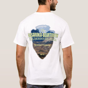 Absaroka-Beartooth Wilderness (arrowhead) T-Shirt