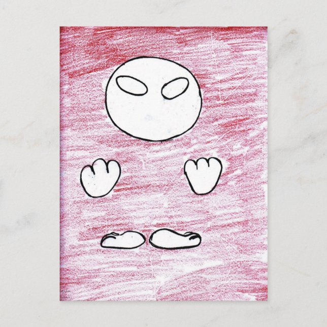 abscenceisnotnothing postcard (Front)