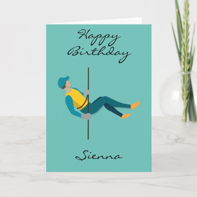 Abseiling Card (Front)
