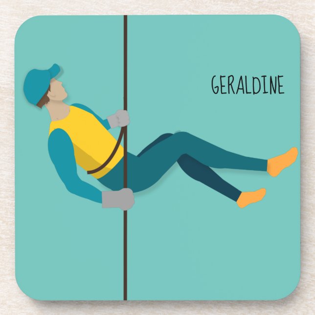 Abseiling Coaster (Front)