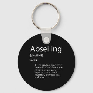 Abseiling Definition Climbing Abseiler Belay Devic Key Ring