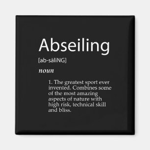Abseiling Definition Climbing Abseiler Belay Devic Magnet