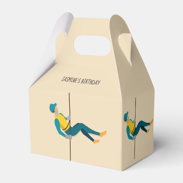Abseiling Favour Box (Front Side)