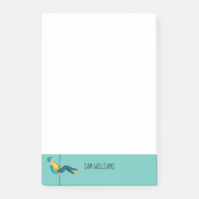 Abseiling Post-it Notes (Front)