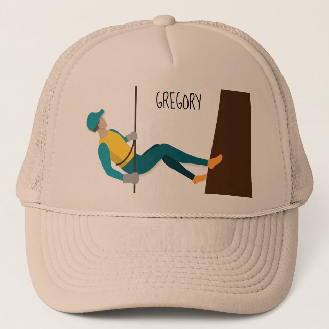 Abseiling Trucker Hat (Front)