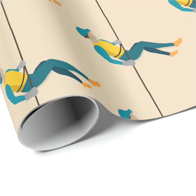 Abseiling Wrapping Paper (Roll Corner)