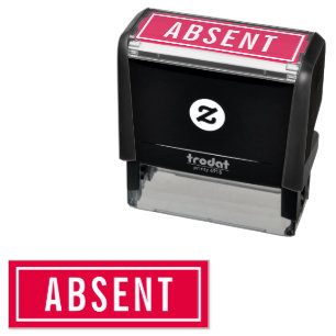 Absent Self-inking Stamp