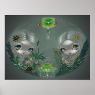 Absinthe : Anise and Artemisia ART PRINT fairy