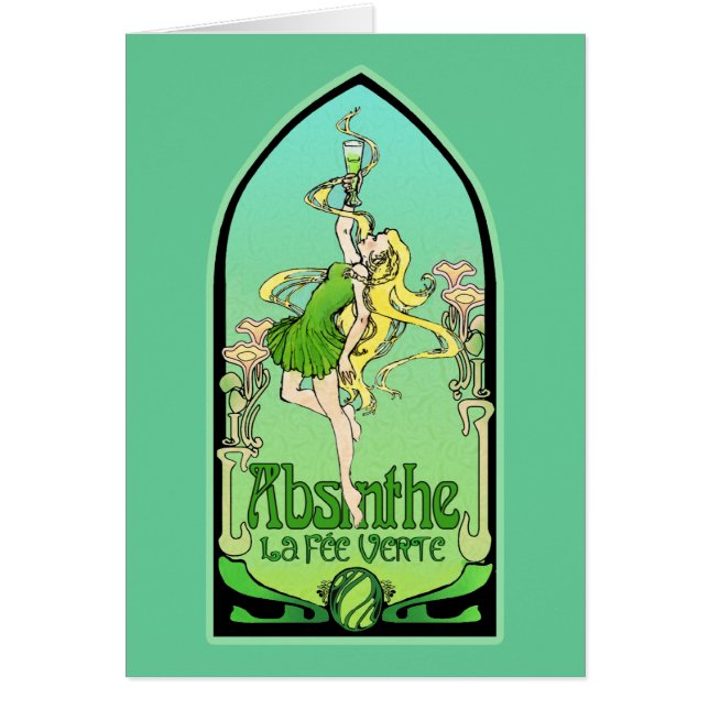 Absinthe Art Nouveau (Front)
