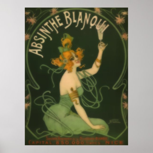 Absinthe Blanoui Poster (Front)