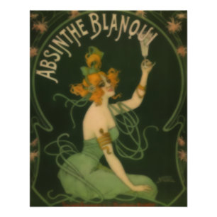 Absinthe Blanoui Poster