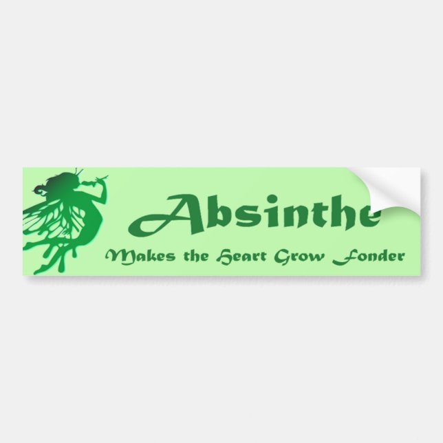 Absinthe Bumper Sticker (Front)