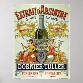 Absinthe Dornier-Tuller Poster