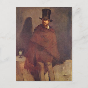 Absinthe Drinker - Edouard Manet Postcard