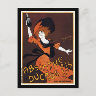 Absinthe Ducros Fils Postcard