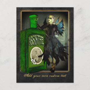 Absinthe Faerie Postcard