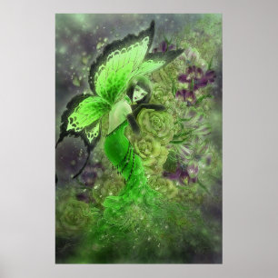 Absinthe Fairy Fantasy Art Poster