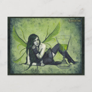 Absinthe Fairy Postcard
