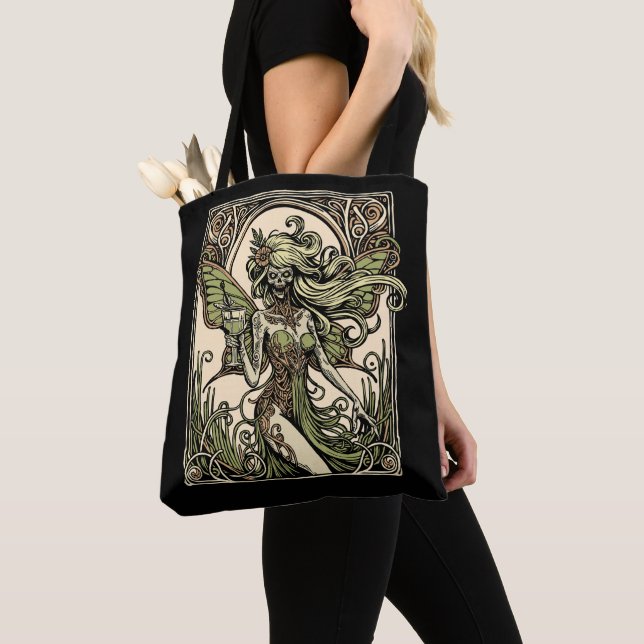 Absinthe Fairy Tote Bag (Close Up)