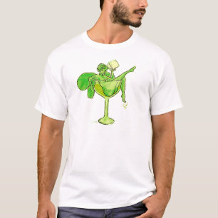 Absinthe Girl In Glass (no text) T-Shirt