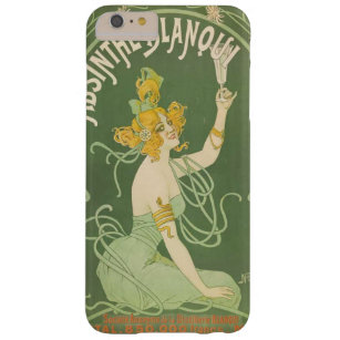 Absinthe Green Fairy Art Nouveau Vintage Barely There iPhone 6 Plus Case