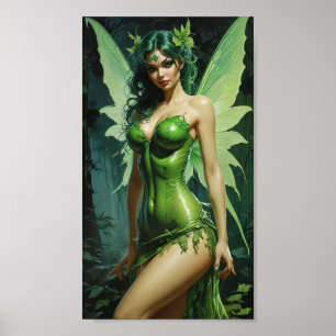 Absinthe Green Fairy Poster