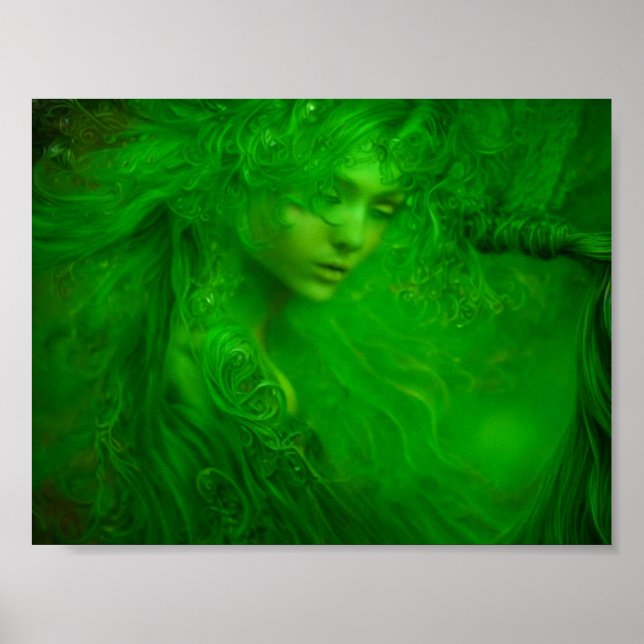 Absinthe Green Fairy  Poster (Front)