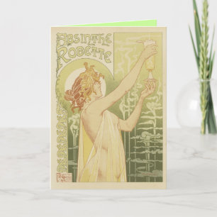 Absinthe Greeting Card