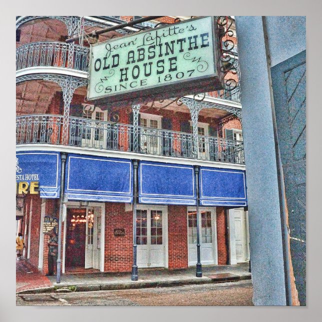 Absinthe House Poster (Front)