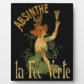 Absinthe La Fee Verte Plaque