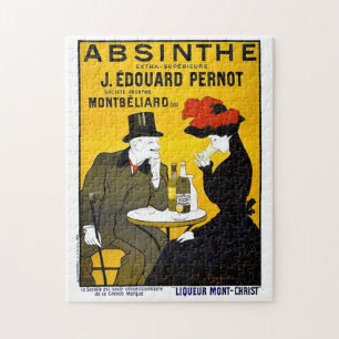 Absinthe Leonetto Cappiello Vintage Advertisement Jigsaw Puzzle