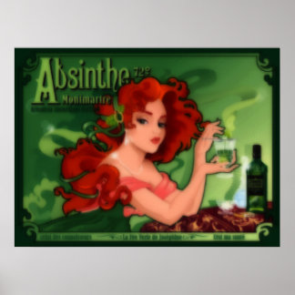 Absinthe Montmartre Poster