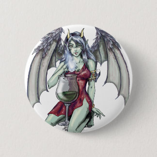 Absinthe Now Fairy Round Button