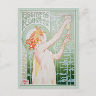 Absinthe Robette (Mint) Postcard