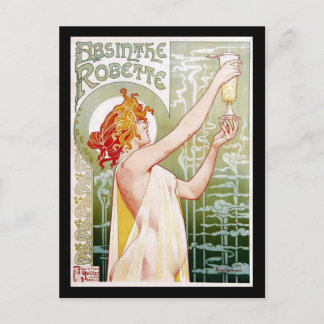 Absinthe Robette Postcard